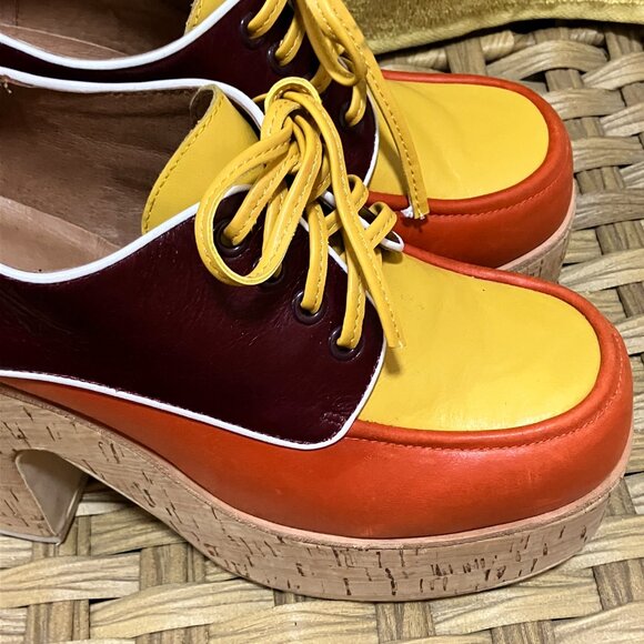 *GENTLY WORN!* Jeffrey Campbell SHAGGIN Platforms, Size 8.5 (best for size 8)!!! - Picture 6 of 14